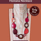 FLOREANA — Handmade Tagua Statement Necklace — 'Only One' - The Happy Elephant - Tagua Jewellery