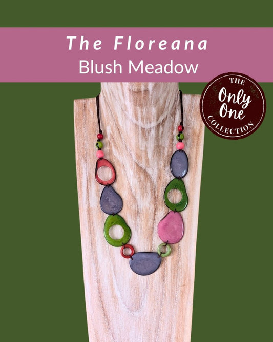 FLOREANA · Tagua Necklace · 'Only One' - The Happy Elephant - Tagua Jewellery