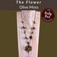 FLOWER — Botanical Artisan Necklace — 'Only One' - The Happy Elephant - Tagua Jewellery