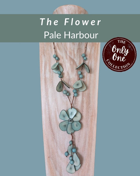 FLOWER — Botanical Artisan Necklace — 'Only One' - The Happy Elephant - Tagua Jewellery