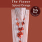 FLOWER — Botanical Artisan Necklace — 'Only One' - The Happy Elephant - Tagua Jewellery