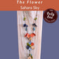 FLOWER — Botanical Artisan Necklace — 'Only One' - The Happy Elephant - Tagua Jewellery