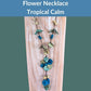 FLOWER — Handmade Tagua Statement Necklace - The Happy Elephant - Tagua Jewellery