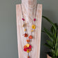 FLOWER — Handmade Tagua Statement Necklace — 'Only One' - The Happy Elephant - Tagua Jewellery