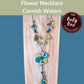 FLOWER — Handmade Tagua Statement Necklace — 'Only One' - The Happy Elephant - Tagua Jewellery