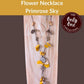 FLOWER — Handmade Tagua Statement Necklace — 'Only One' - The Happy Elephant - Tagua Jewellery