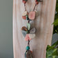 FLOWER — Handmade Tagua Statement Necklace — 'Only One' - The Happy Elephant - Tagua Jewellery