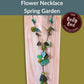FLOWER — Handmade Tagua Statement Necklace — 'Only One' - The Happy Elephant - Tagua Jewellery