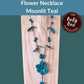 FLOWER — Handmade Tagua Statement Necklace — 'Only One' - The Happy Elephant - Tagua Jewellery