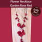 FLOWER — Handmade Tagua Statement Necklace — 'Only One' - The Happy Elephant - Tagua Jewellery