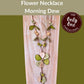 FLOWER — Handmade Tagua Statement Necklace — 'Only One' - The Happy Elephant - Tagua Jewellery