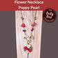 FLOWER — Handmade Tagua Statement Necklace — 'Only One' - The Happy Elephant - Tagua Jewellery