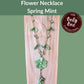 FLOWER — Handmade Tagua Statement Necklace — 'Only One' - The Happy Elephant - Tagua Jewellery