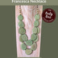 FRANCESCA — Handmade Tagua Statement Necklace — 'Only One' - The Happy Elephant - Tagua Jewellery
