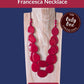 FRANCESCA — Handmade Tagua Statement Necklace — 'Only One' - The Happy Elephant - Tagua Jewellery