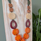GABRIELLA — Handmade Tagua Statement Necklace — 'Only One' - The Happy Elephant - Tagua Jewellery