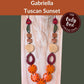 GABRIELLA — Handmade Tagua Statement Necklace — 'Only One' - The Happy Elephant - Tagua Jewellery