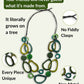 GALAPAGOS — Handmade Tagua Statement Necklace - The Happy Elephant - Tagua Jewellery