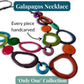 GALAPAGOS — Handmade Tagua Statement Necklace — 'Only One' - The Happy Elephant - Tagua Jewellery