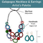 GALAPAGOS SET — Handmade Necklace & Earrings - The Happy Elephant - Tagua Jewellery