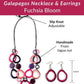 GALAPAGOS SET — Necklace & Earrings - The Happy Elephant - Tagua Jewellery