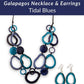 GALAPAGOS SET — Necklace & Earrings - The Happy Elephant - Tagua Jewellery