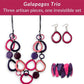 GALAPAGOS SET — Necklace, Earrings & Bracelet - The Happy Elephant - Tagua Jewellery