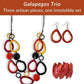 GALAPAGOS SET — Necklace, Earrings & Bracelet - The Happy Elephant - Tagua Jewellery