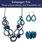 GALAPAGOS SET — Necklace, Earrings & Bracelet - The Happy Elephant - Tagua Jewellery