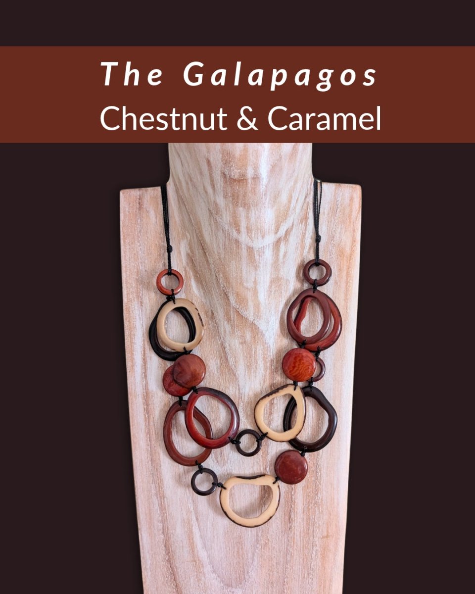GALAPAGOS · Tagua Necklace - The Happy Elephant - Tagua Jewellery