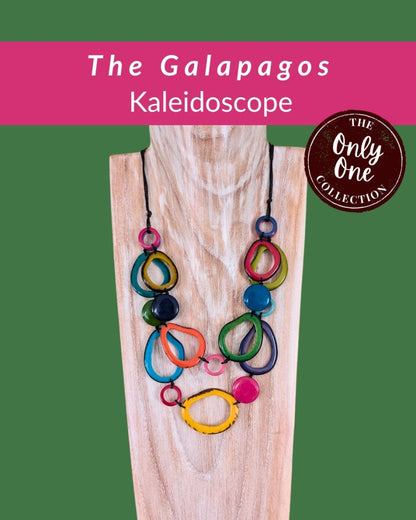 GALAPAGOS · Tagua Necklace · 'Only One' - The Happy Elephant - Tagua Jewellery