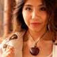 HEART OF THE AMAZON — Handmade Seed Pendant Necklace - The Happy Elephant - Tagua Jewellery