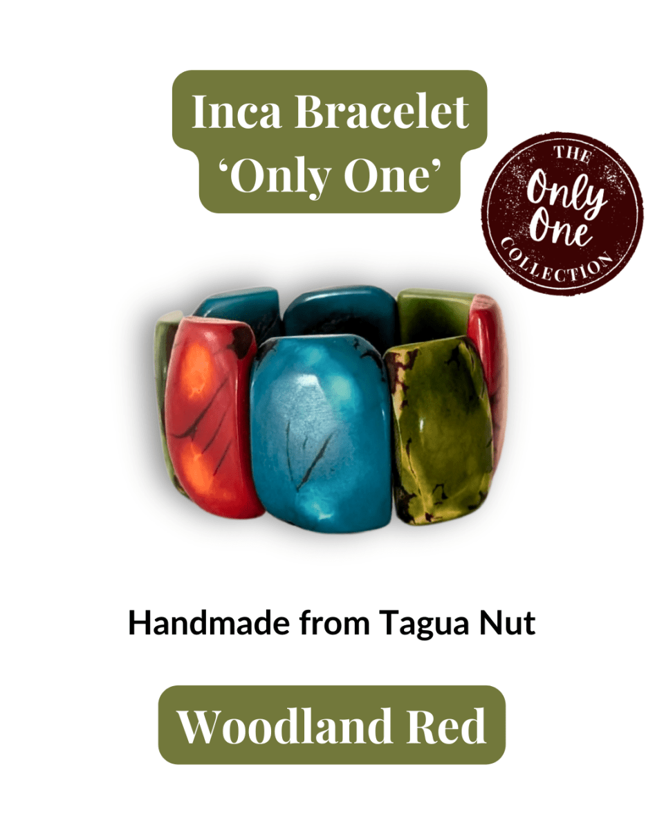 INCA — Handmade Tagua Bracelet — 'Only One' - The Happy Elephant - Tagua Jewellery