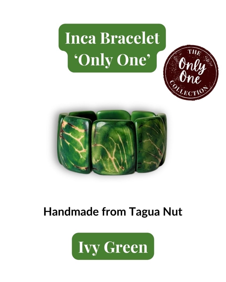 INCA — Handmade Tagua Bracelet — 'Only One' - The Happy Elephant - Tagua Jewellery