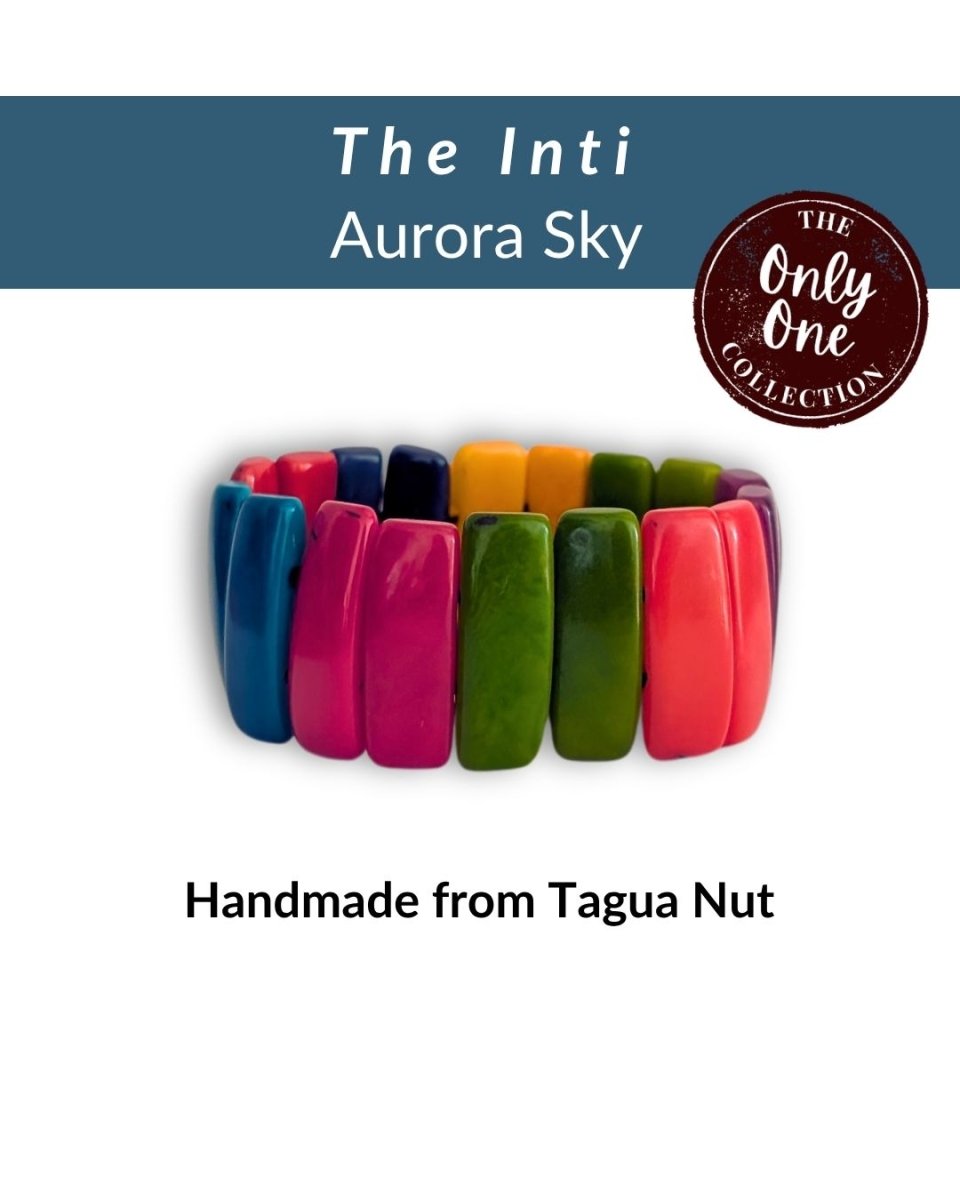 INTI — Handmade Tagua Bracelet — 'Only One' - The Happy Elephant - Tagua Jewellery
