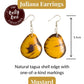 JULIANA — Handmade Tagua Earrings — 'Only One' - The Happy Elephant - Tagua Jewellery