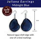 JULIANA — Handmade Tagua Earrings — 'Only One' - The Happy Elephant - Tagua Jewellery