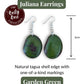JULIANA — Handmade Tagua Earrings — 'Only One' - The Happy Elephant - Tagua Jewellery