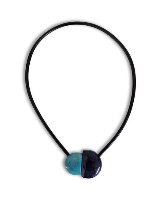 KISS — Handmade Tagua Statement Magnetic Necklace - The Happy Elephant - Tagua Jewellery