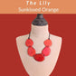 LILY — Handmade Tagua Statement Necklace - The Happy Elephant - Tagua Jewellery