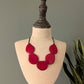 LILY — Handmade Tagua Statement Necklace - The Happy Elephant - Tagua Jewellery