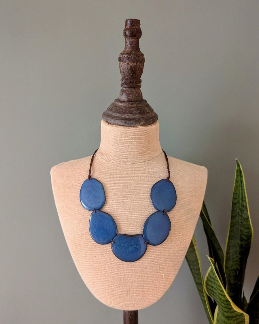 Lily Tagua Nut Necklace - The Happy Elephant - Tagua Jewellery