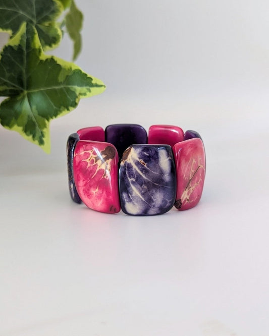 LITTLE INCA — Handmade Tagua Bracelet - The Happy Elephant - Tagua Jewellery