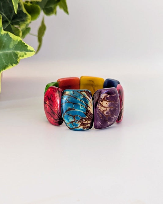 LITTLE INCA — Handmade Tagua Bracelet - The Happy Elephant - Tagua Jewellery