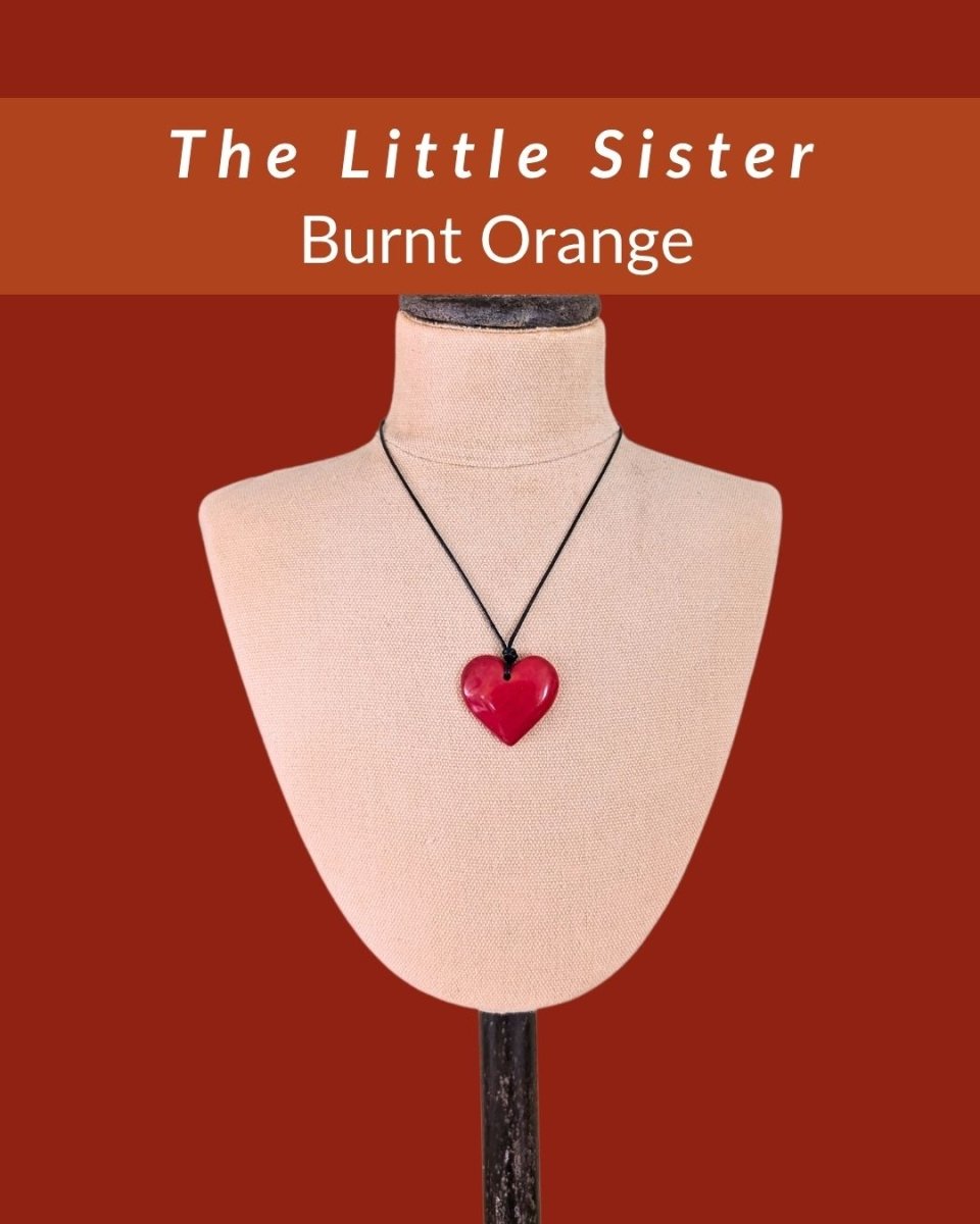 LITTLE SISTER — Botanical Artisan Pendant Necklace - The Happy Elephant - Tagua Jewellery