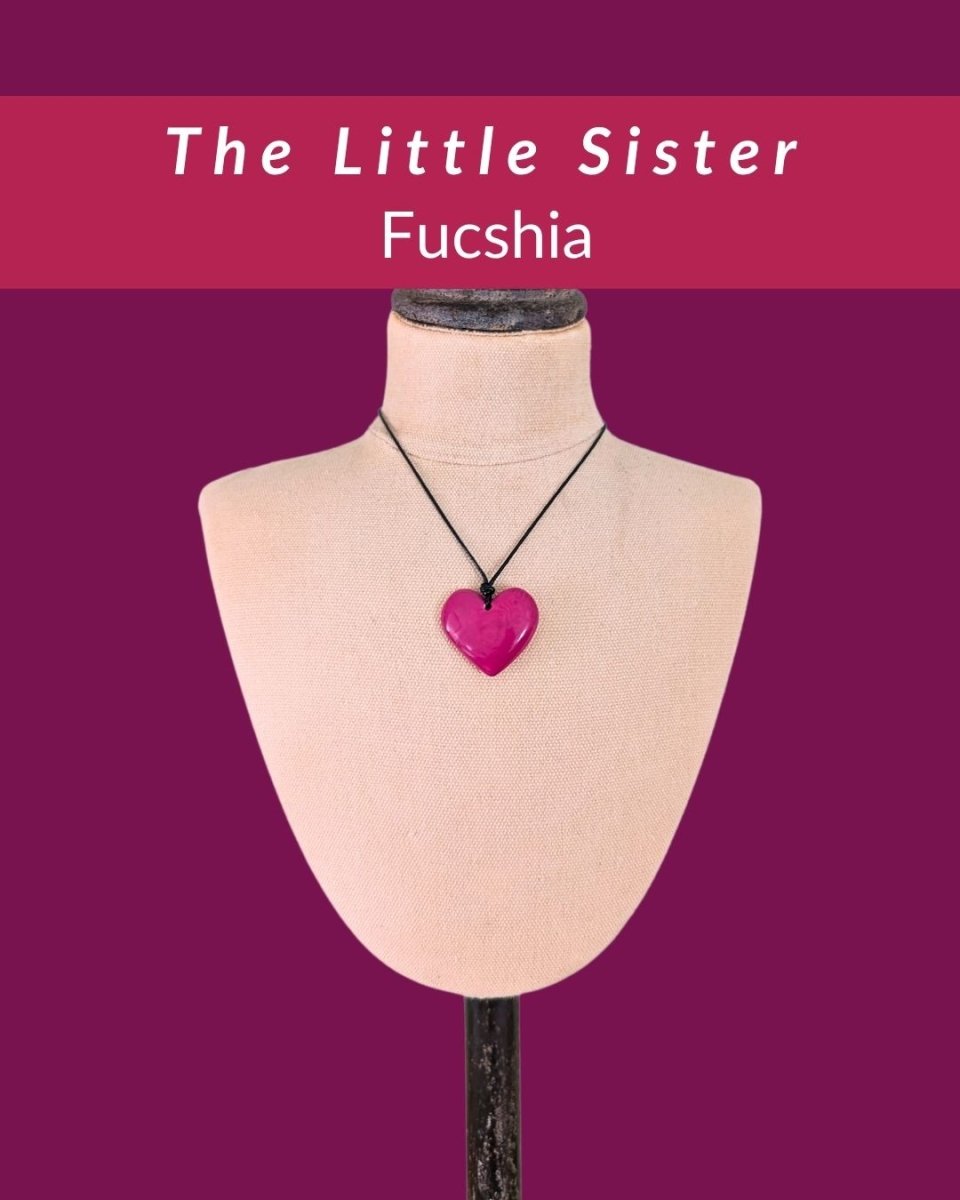 LITTLE SISTER — Botanical Artisan Pendant Necklace - The Happy Elephant - Tagua Jewellery