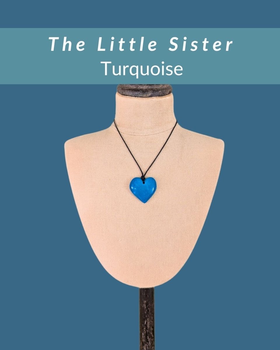 LITTLE SISTER — Botanical Artisan Pendant Necklace - The Happy Elephant - Tagua Jewellery