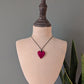 Little Sister Tagua Nut Heart Pendant - The Happy Elephant - Tagua Jewellery