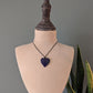 Little Sister Tagua Nut Heart Pendant - The Happy Elephant - Tagua Jewellery