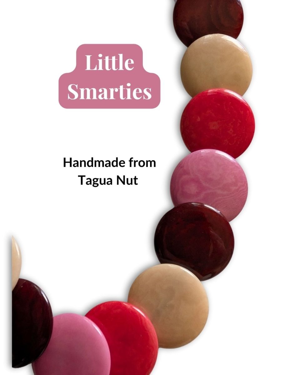 LITTLE SMARTIES — Handmade Tagua Statement Necklace - The Happy Elephant - Tagua Jewellery